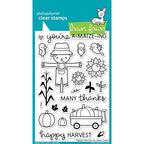 Simon Says Stamp! Lawn Fawn HAPPY HARVEST Clear Stamps LF971