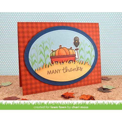 Simon Says Stamp! Lawn Fawn HAPPY HARVEST Clear Stamps LF971