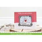 Simon Says Stamp! Lawn Fawn WINTER ALPACA Clear Stamps LF981