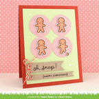 Simon Says Stamp! Lawn Fawn SET LF15SETOS GINGERBREAD Clear Stamps and Dies