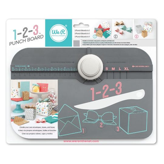 Simon Says Stamp! We R Memory Keepers 123 PUNCH BOARD 662530