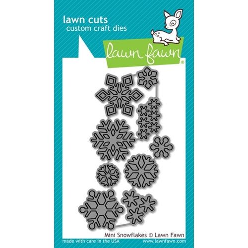 Simon Says Stamp! Lawn Fawn MINI SNOWFLAKES Lawn Cuts Dies LF995