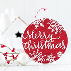 Simon Says Stamp! Simon Says Stamp MERRY CHRISTMAS ORNAMENT Wafer Dies sssd111497