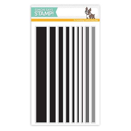 Simon Says Stamp! Simon Says Clear Stamps BASIC STRIPES sss101528