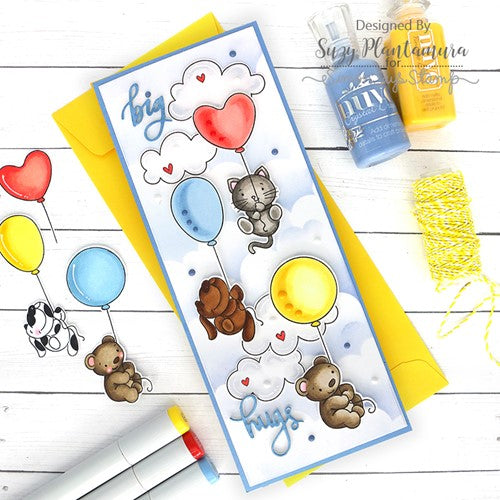 Simon Says Stamp! Simon Says Stamp SCRIPTY BIG HUGS Wafer Dies sssd111491 | color-code:ALT01
