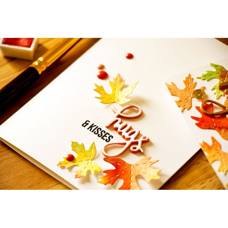 Simon Says Stamp! Simon Says Stamp SCRIPTY BIG HUGS Wafer Dies sssd111491