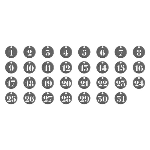 Simon Says Stamp! Tim Holtz Idea-ology NUMBER Tokens TH93244
