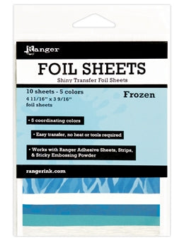 Ranger - Foil Transfer Sheets - Frozen