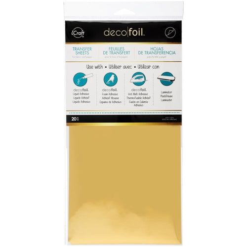 Simon Says Stamp! Therm O Web GOLD Value Pack Deco Foil Transfer Sheets iCraft 5102.20