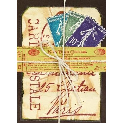 Simon Says Stamp! Tim Holtz Cling Rubber Stamps I SEE PARIS CMS009