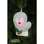 Simon Says Stamp! Memory Box PLUSH FROSTY MITTEN Craft Die 99308