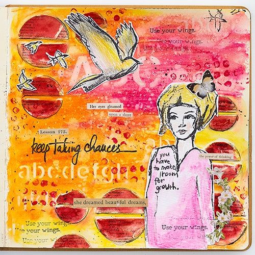 Simon Says Stamp! Tim Holtz Distress Ink Pad TATTERED ROSE Ranger TIM20240