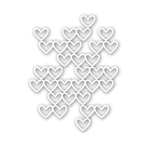 Simon Says Stamp! Simon Says Stamp STACKED HEARTS Wafer Die SSSD111540