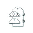 Simon Says Stamp! Simon Says Stamp STITCHED DRESS UP TAGS Wafer Die S319