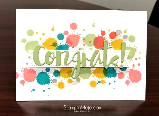 Simon Says Stamp! Simon Says Stamp PAINTED CONGRATS Wafer Die SSSD111544