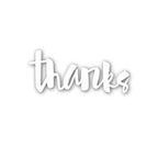 Simon Says Stamp! Simon Says Stamp PAINTED THANKS Wafer Die SSSD111546