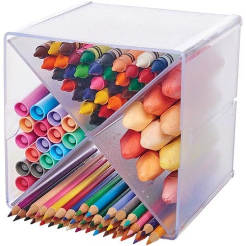 Simon Says Stamp! Deflecto STACKABLE X DIVIDED STORAGE ORGANIZER 350201CR