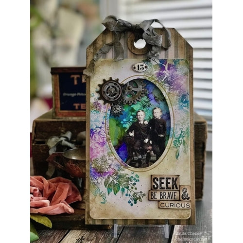 Simon Says Stamp! Tim Holtz Idea-ology MINI PLAQUETTES Findings TH93296
