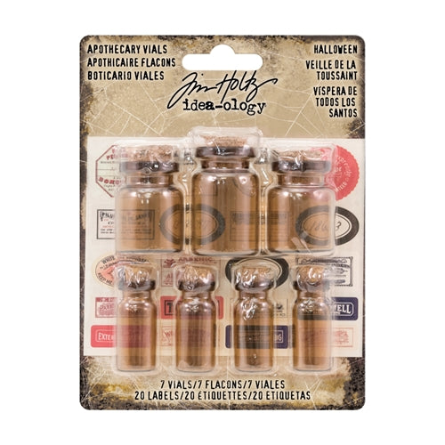 Simon Says Stamp! Tim Holtz Idea-ology APOTHECARY VIALS Findings TH93302
