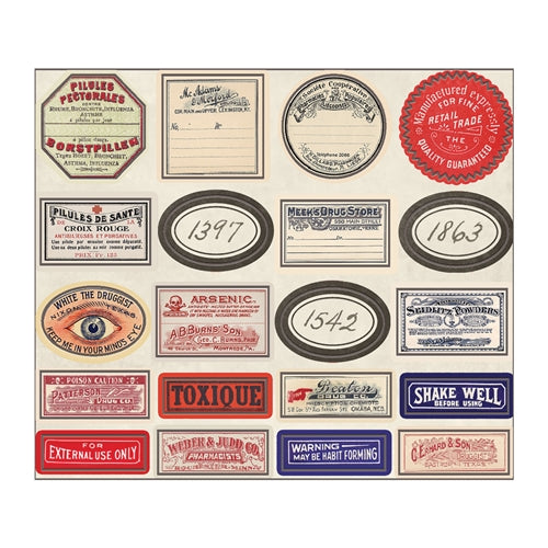 Simon Says Stamp! Tim Holtz Idea-ology APOTHECARY VIALS Findings TH93302