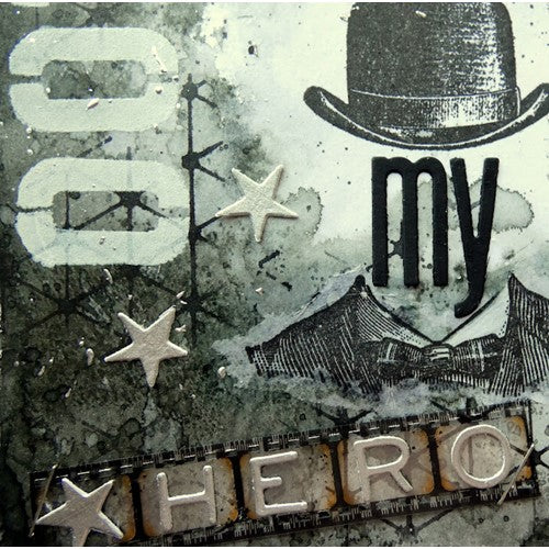 Simon Says Stamp! Tim Holtz Cling Rubber Stamps DAPPER CMS267 | color-code:ALT1