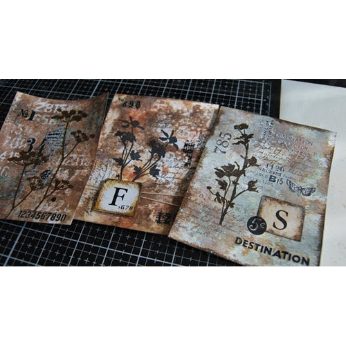 Simon Says Stamp! Tim Holtz Cling Rubber Stamps WILDFLOWERS CMS253 | color-code:ALT1