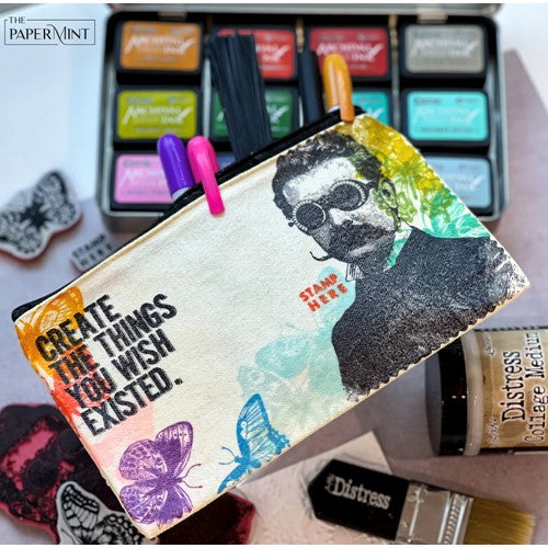 Simon Says Stamp! Tim Holtz Distress COLLAGE BRUSH SET Ranger TDA50896 | color-code:ALTS03