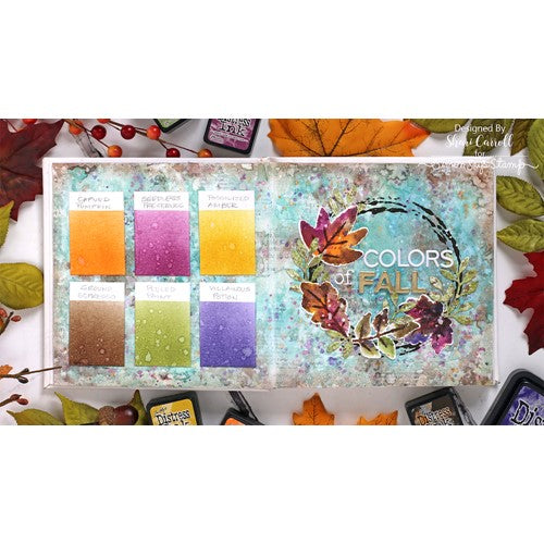 Simon Says Stamp! Tim Holtz Distress Mini Ink Pad FOSSILIZED AMBER Ranger TDP46783 | color-code:ALT830