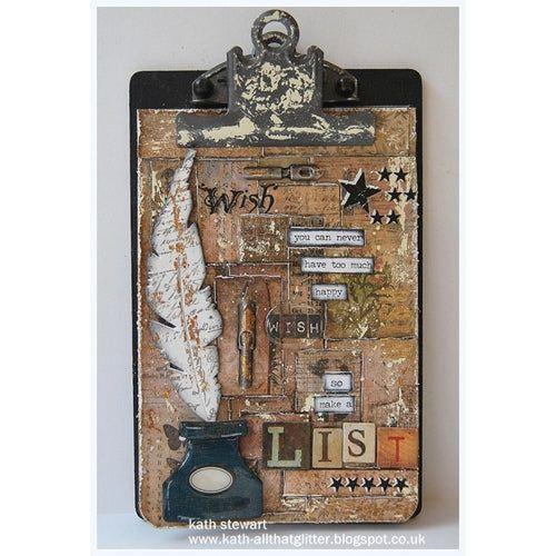 Simon Says Stamp! Tim Holtz Distress Mini Ink Pad HICKORY SMOKE Ranger TDP47339