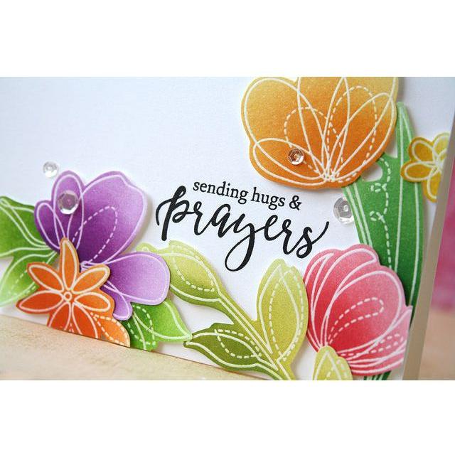 Simon Says Stamp! Simon Says Clear Stamps Elegant FLOWERS SSS101595