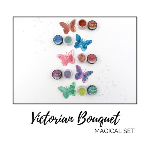 Simon Says Stamp! Lindy's Stamp Gang VICTORIAN BOUQUET Magicals Set 12466lgm
