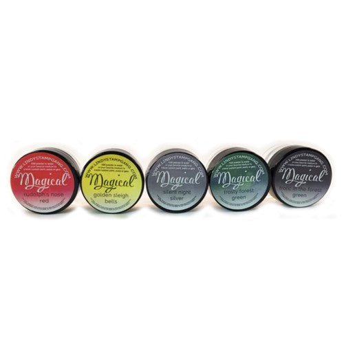 Simon Says Stamp! Lindy's Stamp Gang JINGLE BELLS Shimmers Pigment Powder 12312lgm