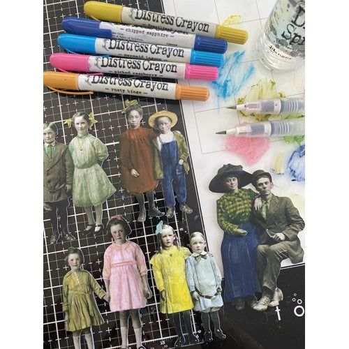 Simon Says Stamp! Ranger Tim Holtz Distress Crayon RUSTY HINGE TDB49616 | color-code:ALT1105