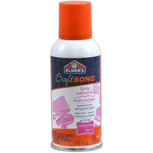 Elmer's Craft Bond Spray Adhesive, Multi-Purpose, Acid Free - 4 oz