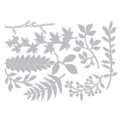 Simon Says Stamp! Tim Holtz Sizzix GARDEN GREENS Thinlits Die 661206