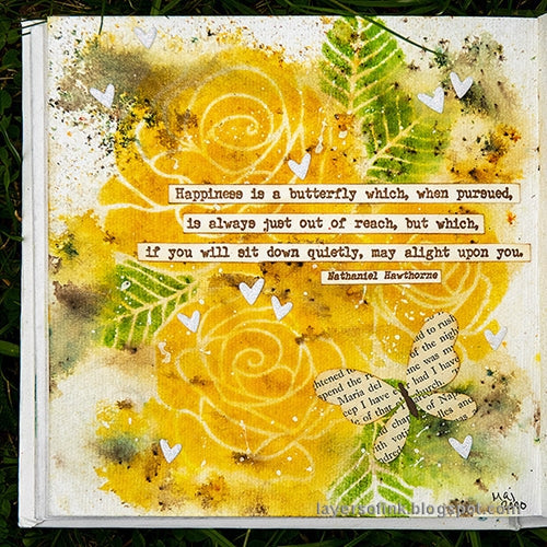 Simon Says Stamp! Paper Artsy GOLDEN SANDS Infusions Colored Stain CS05