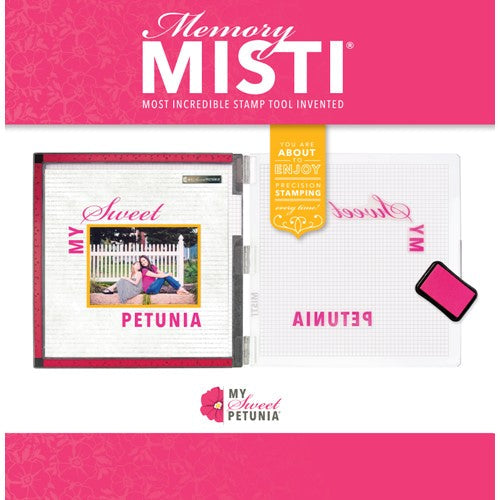 Simon Says Stamp! MISTI MEMORY MISTI PRECISION STAMPER Version 2.0 12.25x12.25 Stamping Tool Kit mistimem