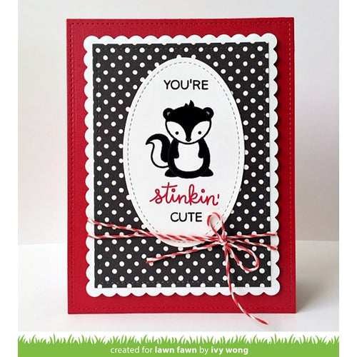 Simon Says Stamp! Lawn Fawn STINKIN' CUTE Clear Stamps LF1022