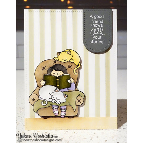 Simon Says Stamp! Newton's Nook Designs A COZY DAY IN Clear Stamp Set 20160504