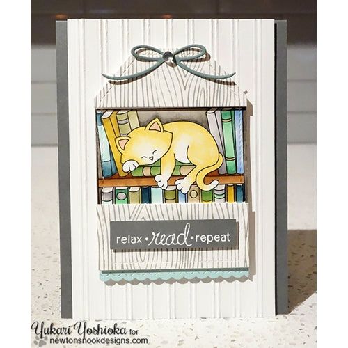 Simon Says Stamp! Newton's Nook Designs NEWTON'S BOOK CLUB Clear Stamp Set 20160503