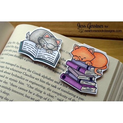 Simon Says Stamp! Newton's Nook Designs NEWTON'S BOOK CLUB Clear Stamp Set 20160503