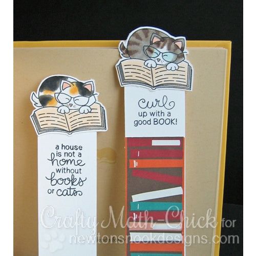 Simon Says Stamp! Newton's Nook Designs NEWTON'S BOOK CLUB Clear Stamp Set 20160503