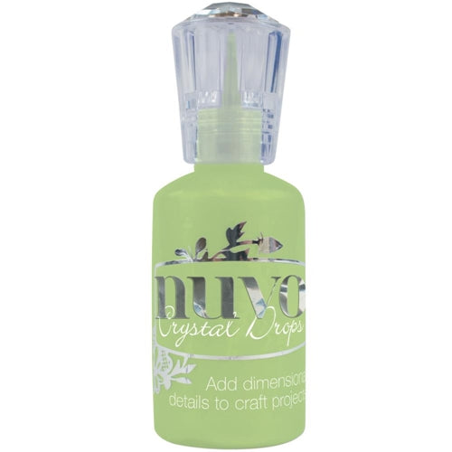 Simon Says Stamp! Tonic APPLE GREEN GLOSS Nuvo Crystal Drops 669N