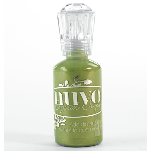 Simon Says Stamp! Tonic BOTTLE GREEN Nuvo Crystal Drops 682N
