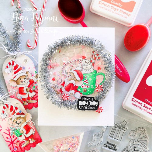 Simon Says Stamp! Tonic WHITE BLIZZARD Nuvo Glitter Drops 758N | color-code:ALT828