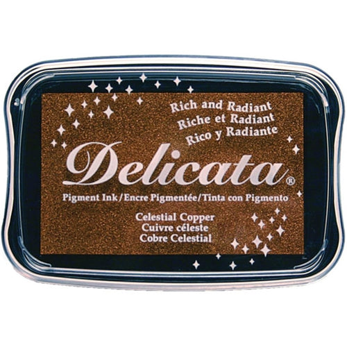 Simon Says Stamp! Tsukineko Delicata CELESTIAL COPPER Ink Pad DE000193