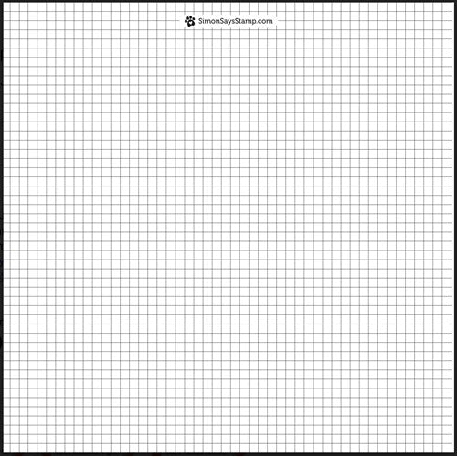 Simon Says Stamp! MISTI MEMORY GRID PAPER Pad mistimgp