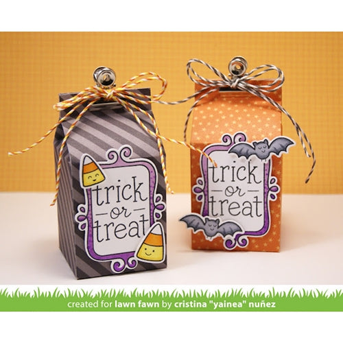 Simon Says Stamp! Lawn Fawn SET LFSETTOT TRICK OR TREAT Clear Stamps and Dies