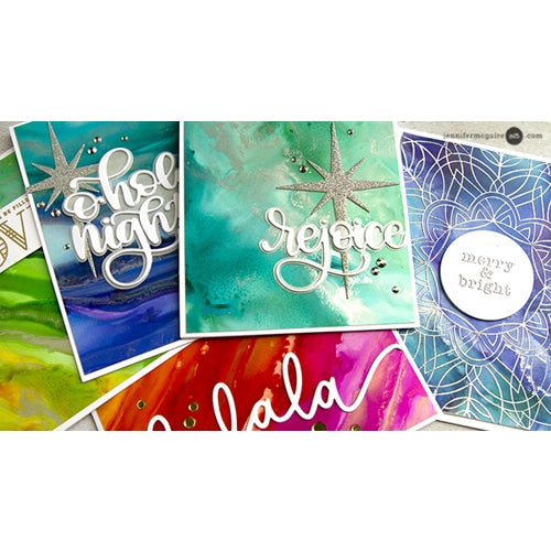 Simon Says Stamp! Tim Holtz Alcohol Ink Set GOLD AND SILVER Metallic Mixatives Ranger TIM21247