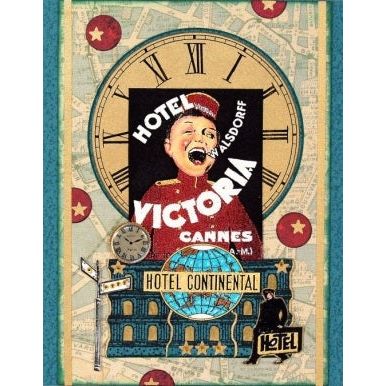 Simon Says Stamp! Tim Holtz Cling Rubber Stamps FESTIVE SOUNDS Christmas CMS048